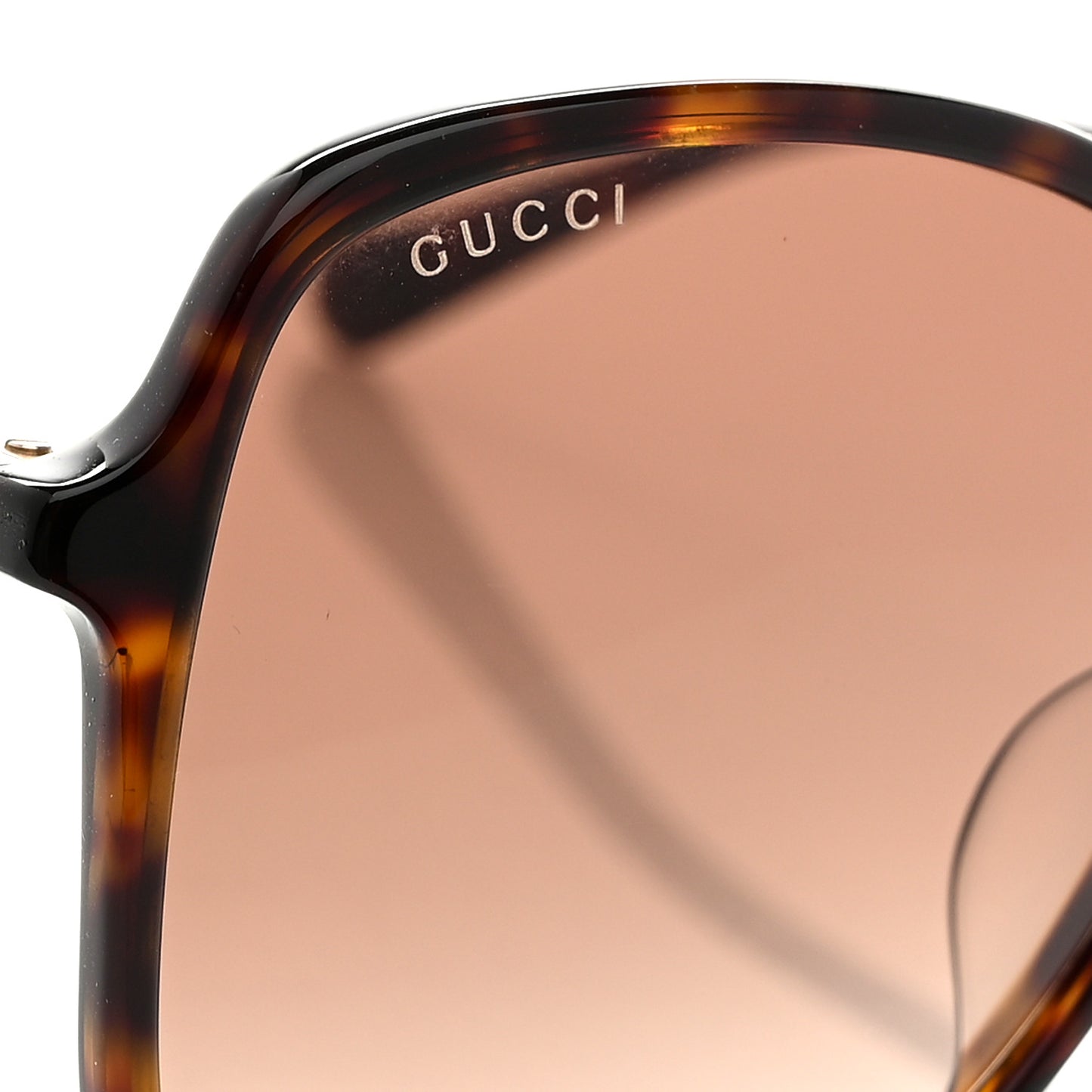 Acetate Oversize Round Frame Sunglasses GG0546SK Tortoise