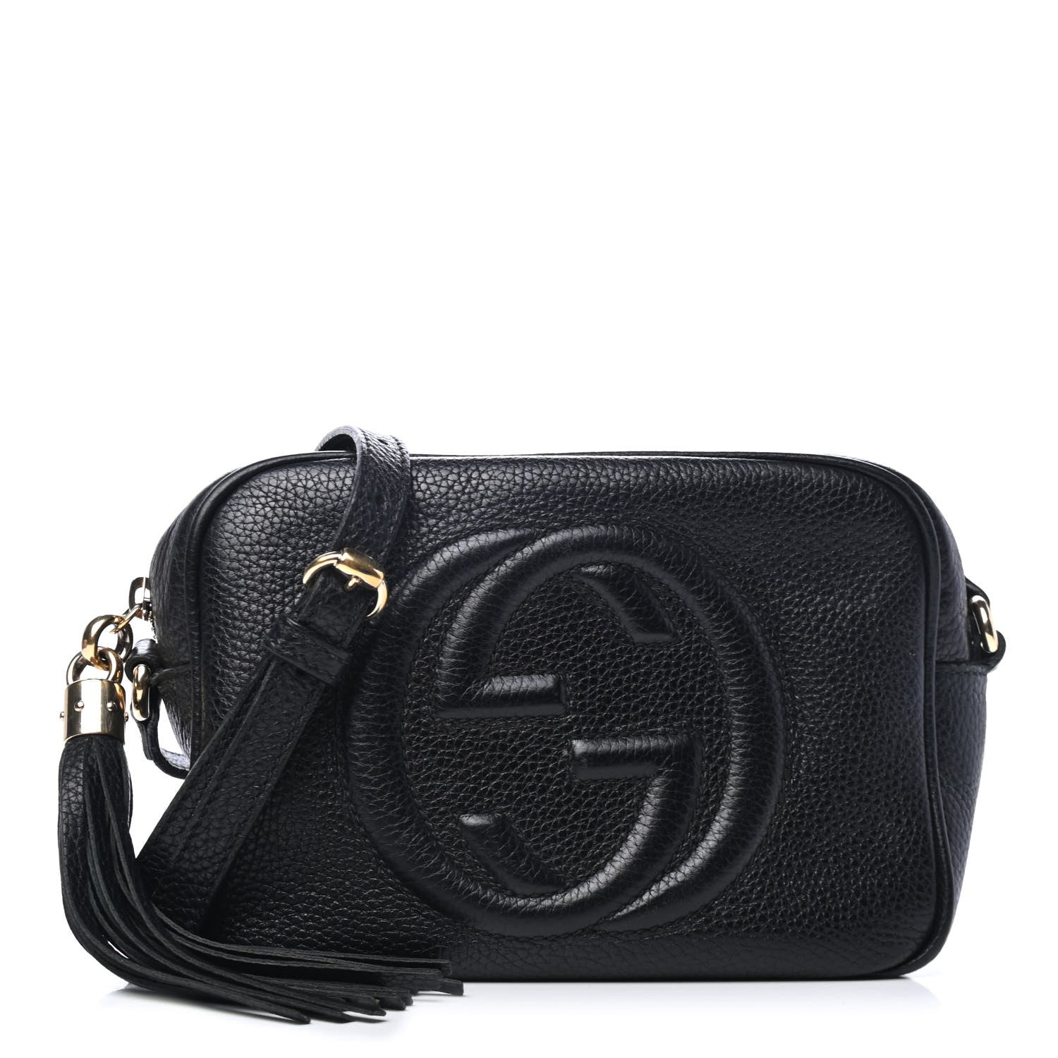 Gucci Pebbled Calfskin Small Soho Disco Bag Black 1 of 4