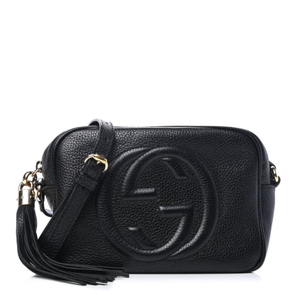 Gucci Pebbled Calfskin Small Soho Disco Bag Black 1 of 4