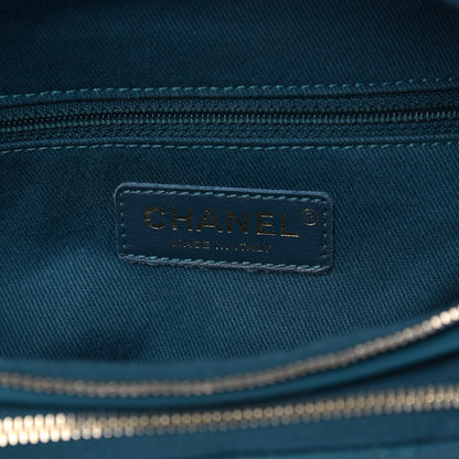 Chanel Caviar Quilted Business Affinity Waist Belt Bag Dark Turquoise 6 of 9