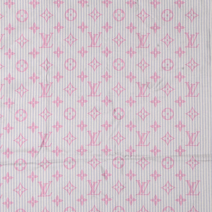 Louis Vuitton Silk Sur Mesure Square Scarf Pink 1 of 5