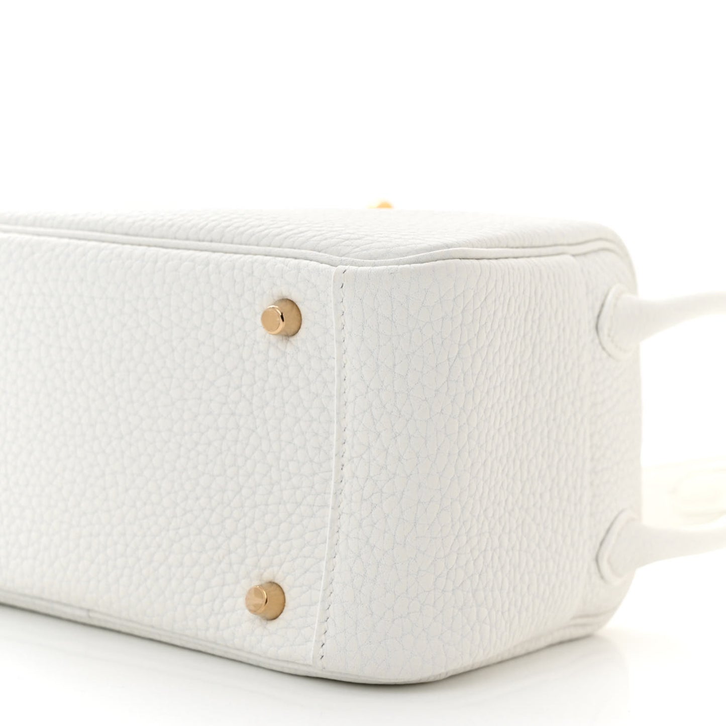 Taurillon Clemence Mini Lindy 20 New White