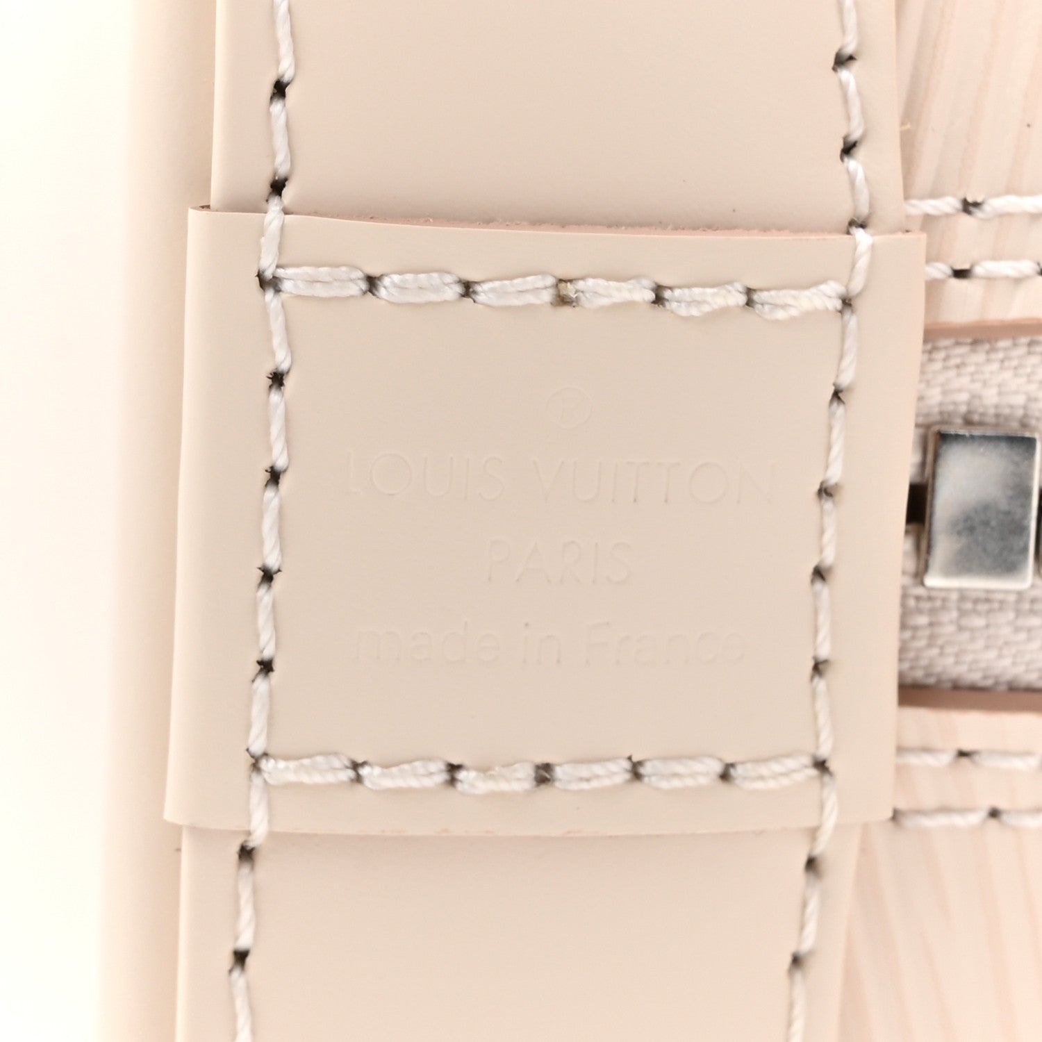 Louis Vuitton LOUIS VUITTON Epi Jacquard Alma BB Quartz 6 of 10
