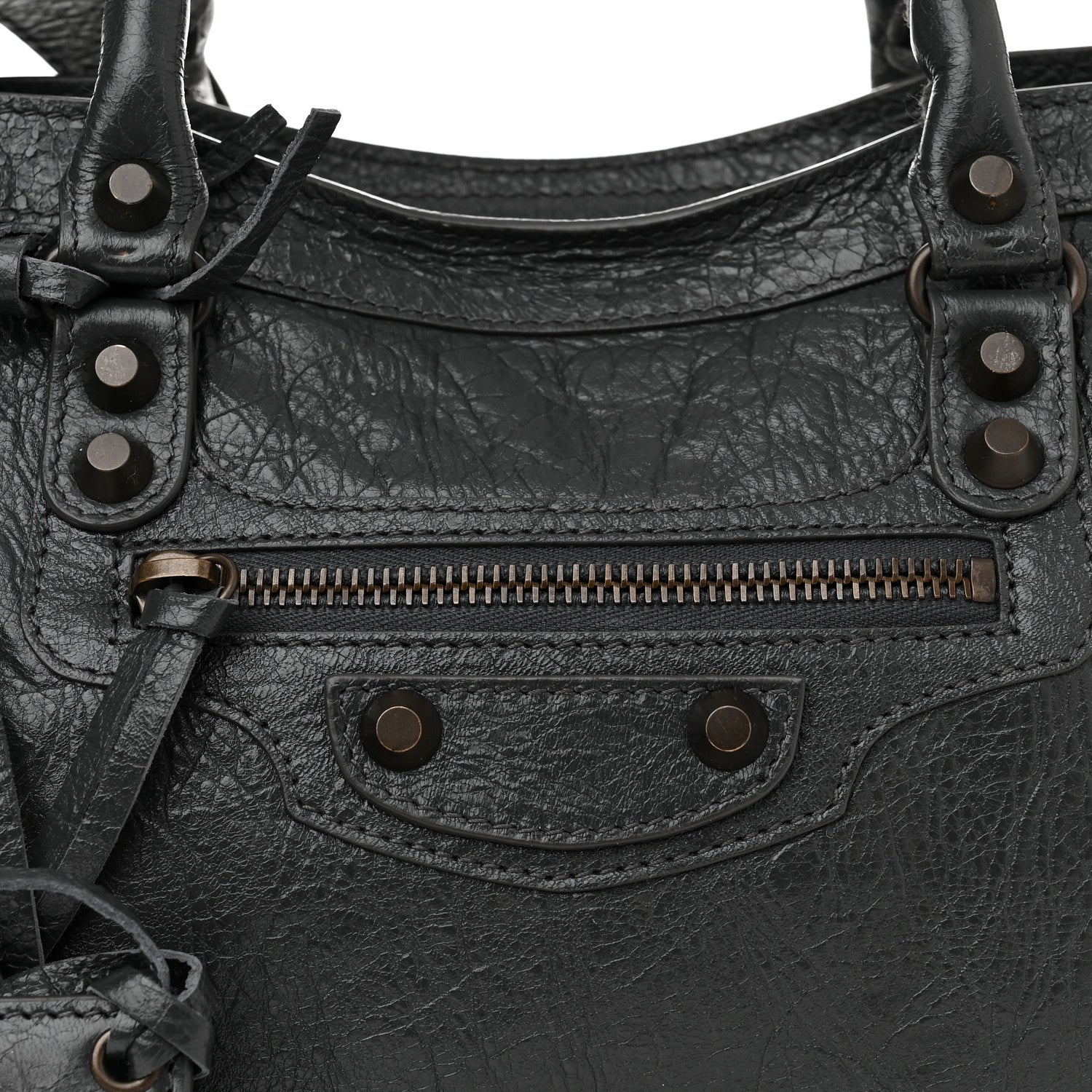 Balenciaga Agneau Classic Hardware S City Gris Fossile 7 of 9
