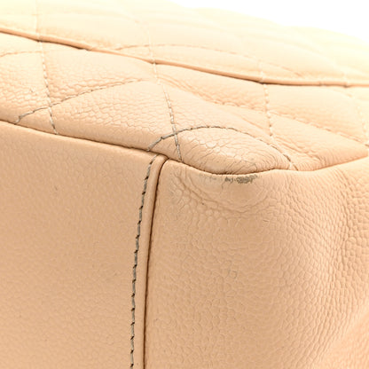 Chanel Caviar Quilted Grand Shopping Tote GST Beige Clair 13 of 16