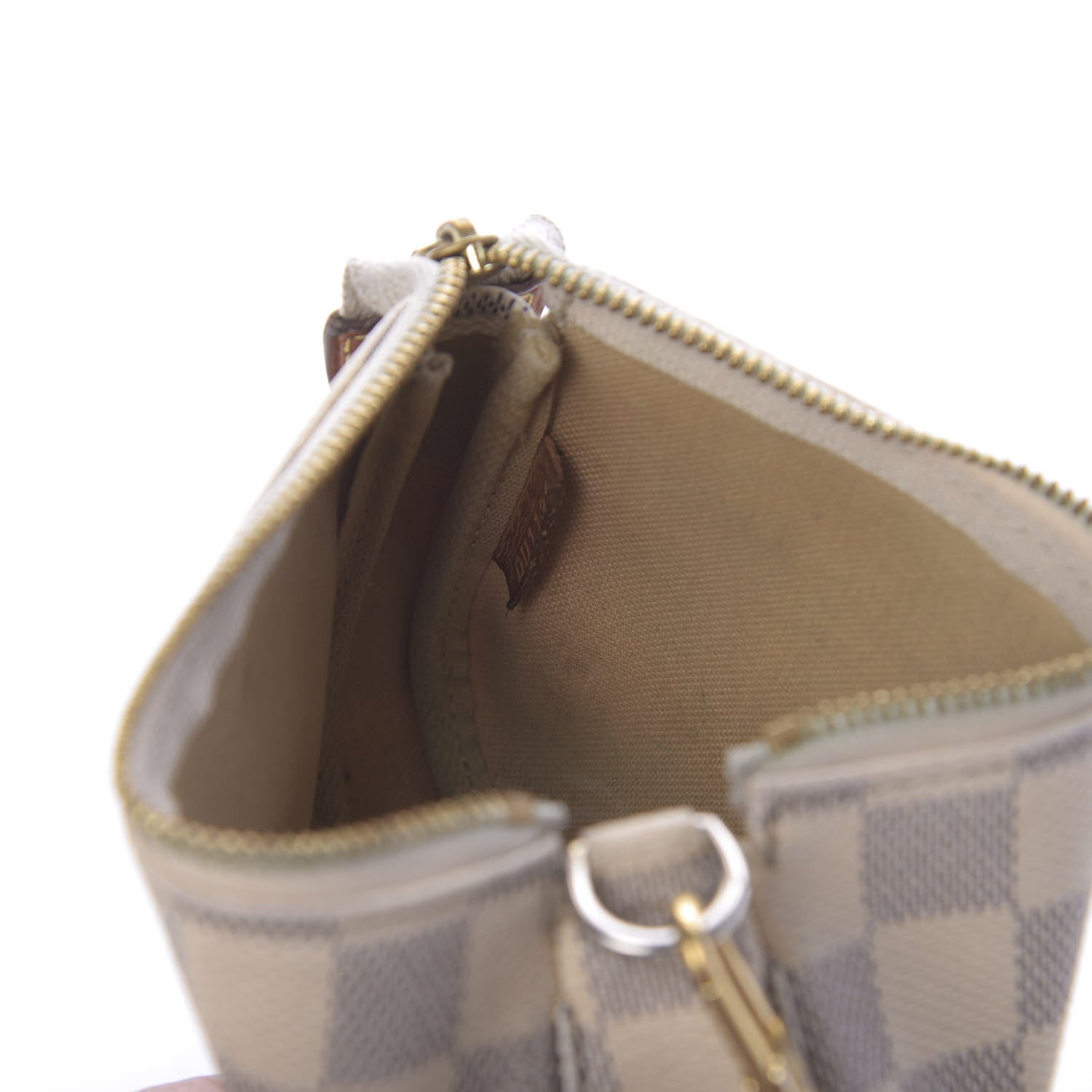 Louis Vuitton Damier Azur Mini Pochette Accessories 6 of 7