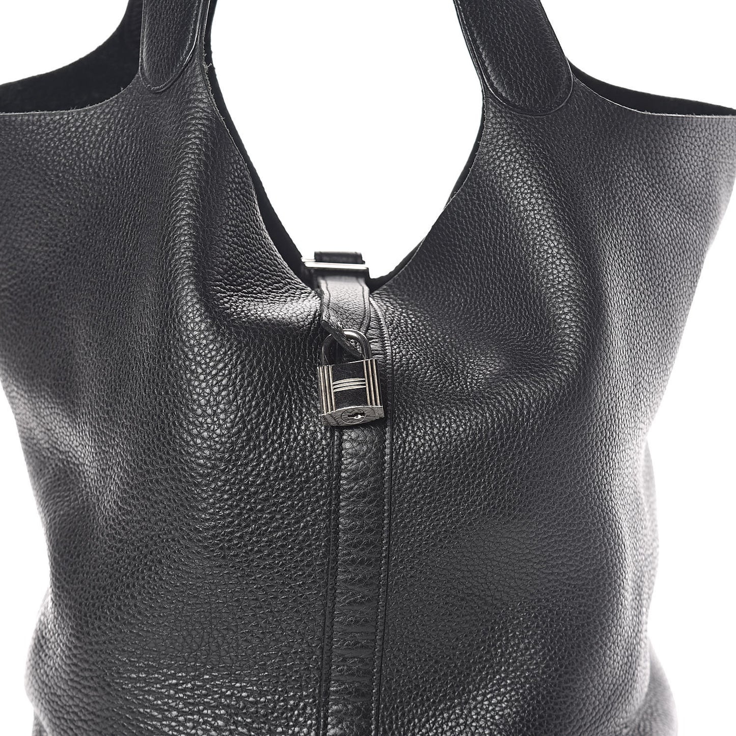 Taurillon Clemence Picotin Lock TGM Black
