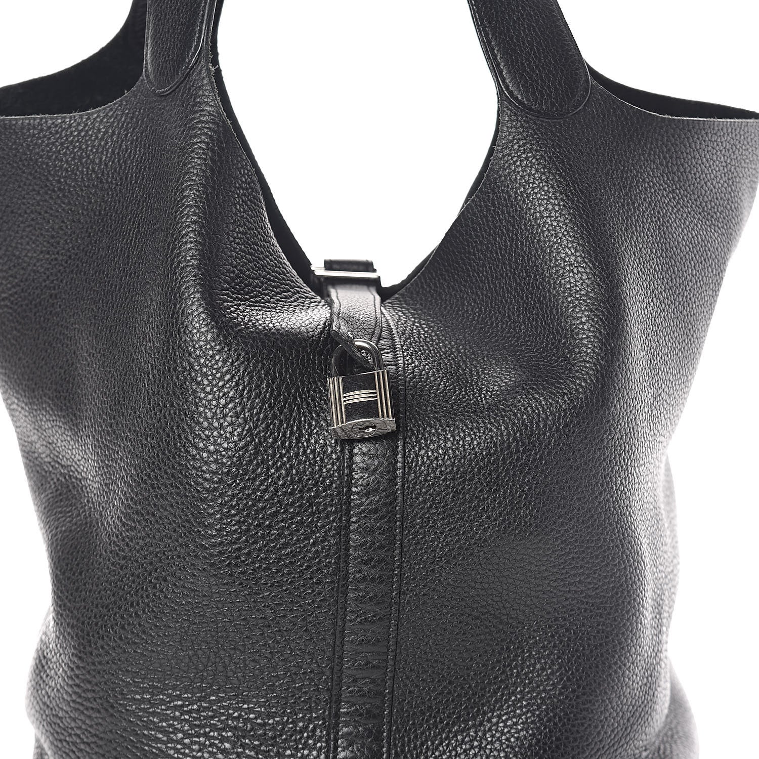 Hermes Taurillon Clemence Picotin Lock TGM Black 8 of 10