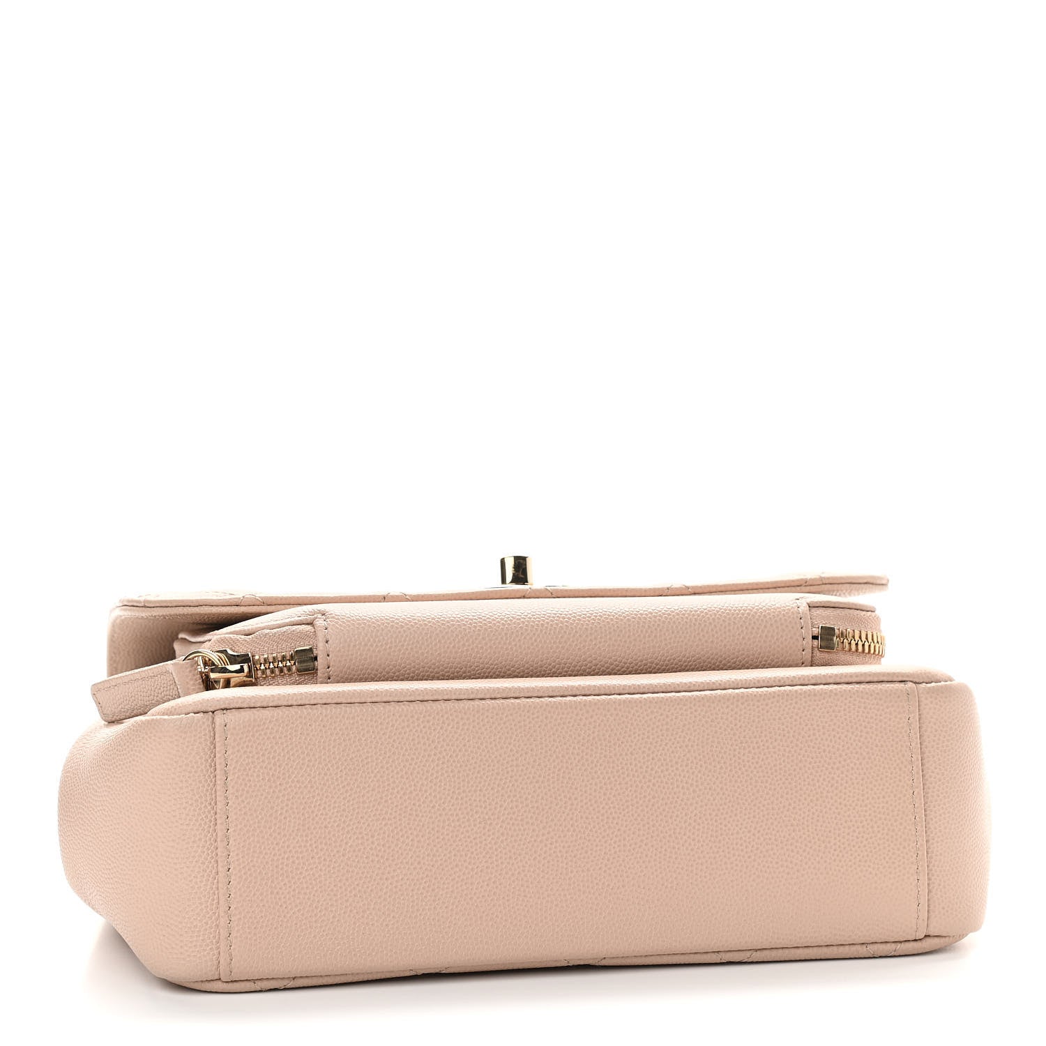 Chanel Caviar Quilted Medium Business Affinity Flap Beige 4 of 12