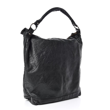Balenciaga Agneau Classic Hardware Day Hobo Black 3 of 17