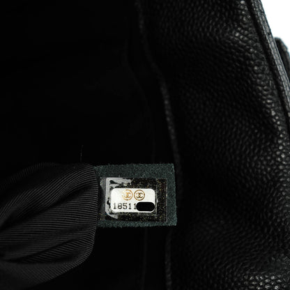 Chanel Caviar Quilted Flap Tote Black 7 of 8