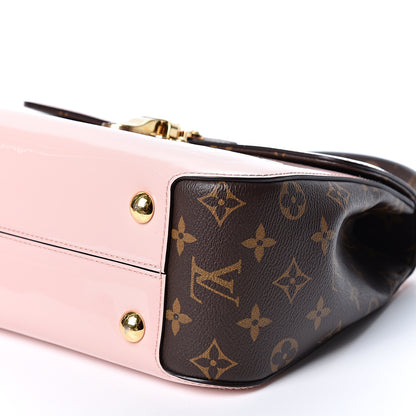 Louis Vuitton Patent Calfskin Monogram Cherrywood PM Rose Ballerine 10 of 11