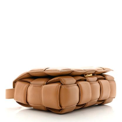 Bottega Veneta Nappa Maxi Intreccio Padded Cassette Crossbody Bag Caramel 4 of 10
