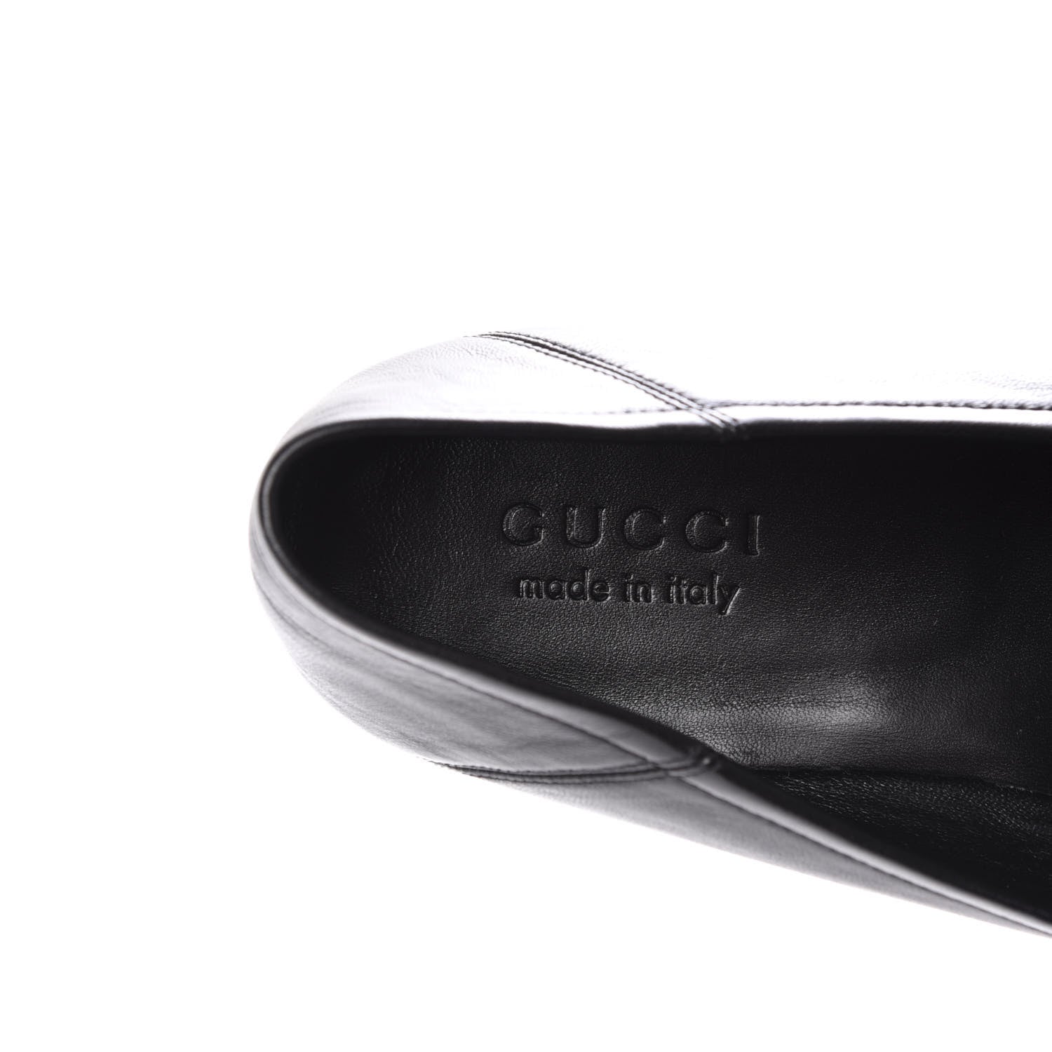 Gucci Lambskin Kingsnake Embroidered Mens Brixton Horsebit Loafers 9.5 Black 9 of 11