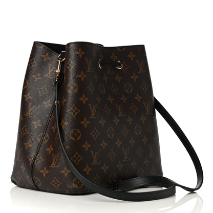 Louis Vuitton Monogram Neonoe MM Black 3 of 8