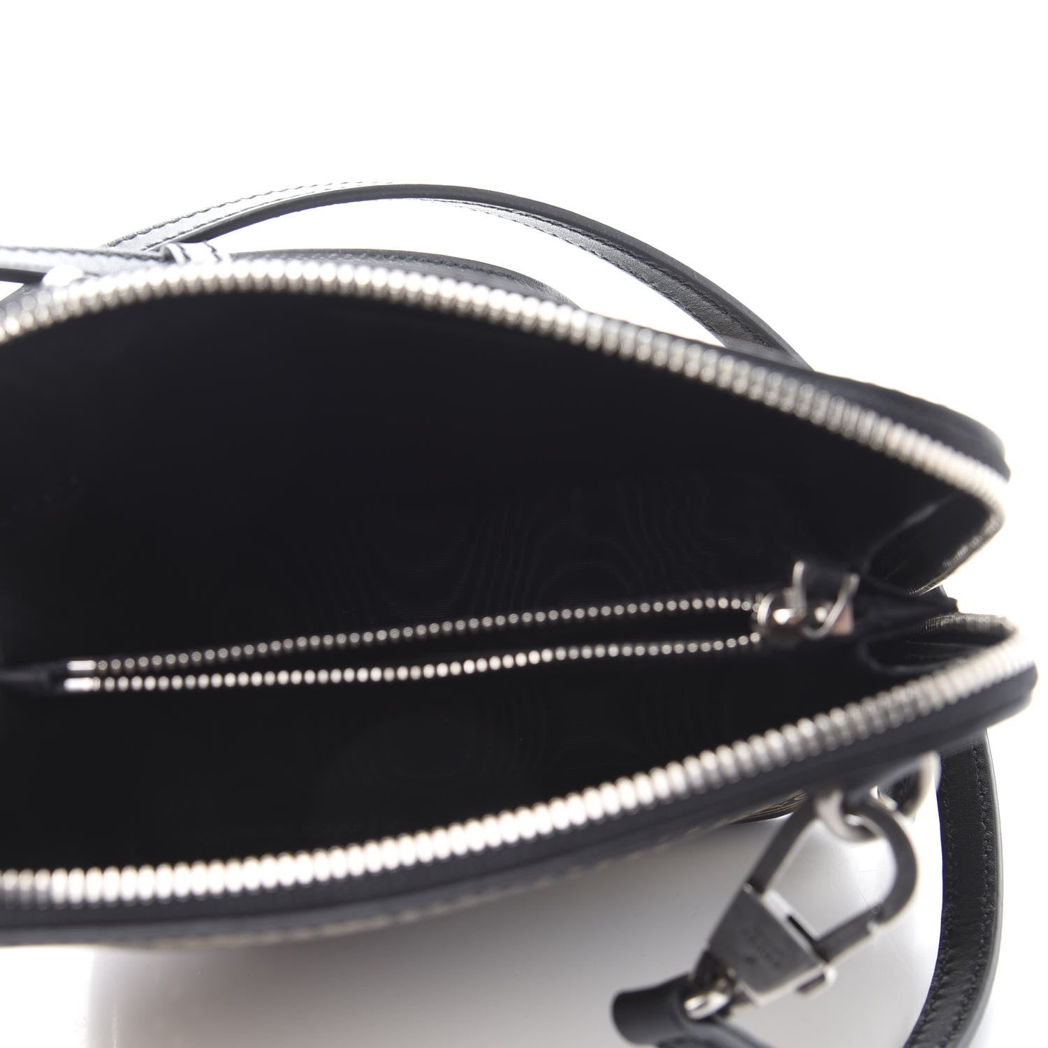 Gucci X SEGA Calfskin GUCCY Stars Mini Dome Shoulder Bag Black Gold 6 of 12
