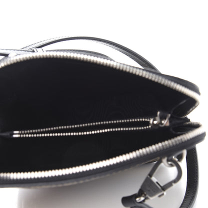 Gucci X SEGA Calfskin GUCCY Stars Mini Dome Shoulder Bag Black Gold 6 of 12