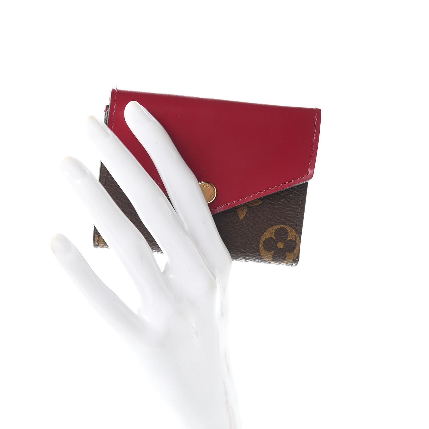 Monogram Zoe Wallet Fuchsia