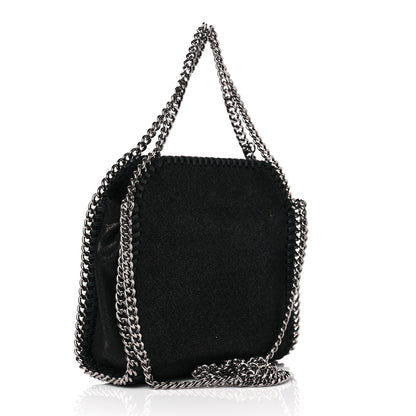 Stella McCartney Shaggy Deer Tiny Falabella Tote Black 3 of 6