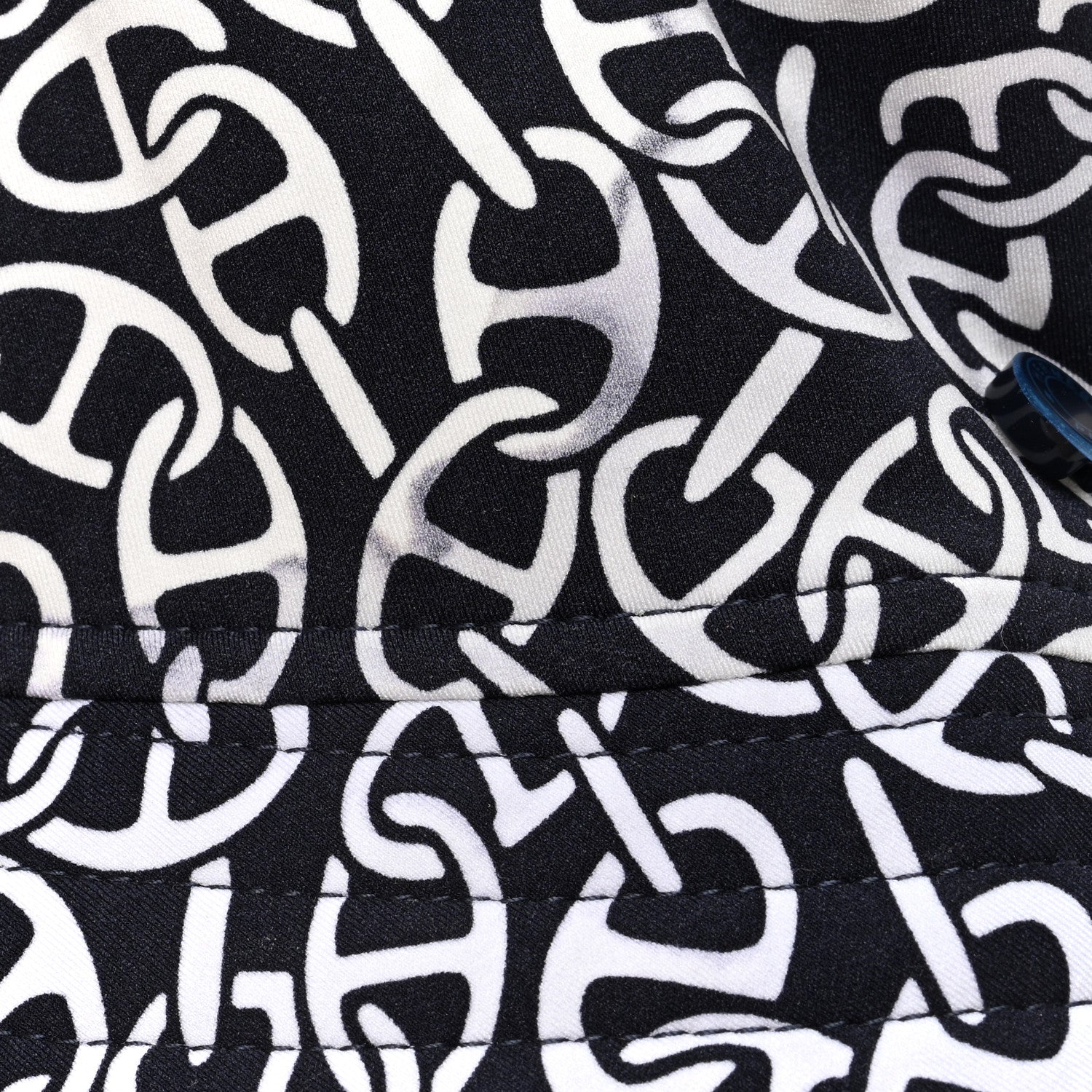 Hermes Jersey Naoussa Harper Bucket Hat 58 Bleu Noir 9 of 9