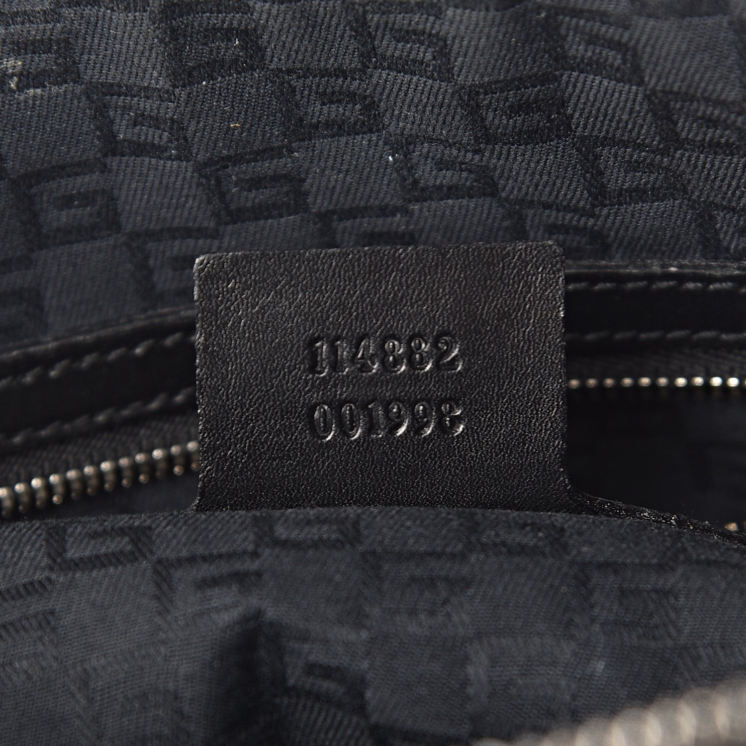 Gucci Perforated Calfskin Reins Tote Black 7 of 12