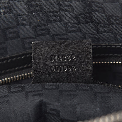 Gucci Perforated Calfskin Reins Tote Black 7 of 12