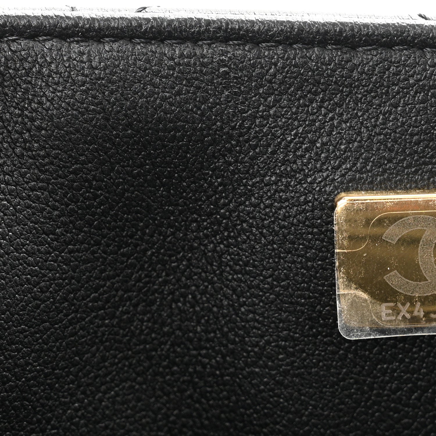 Chanel Lambskin Quilted Mini Square Flap Black 7 of 13