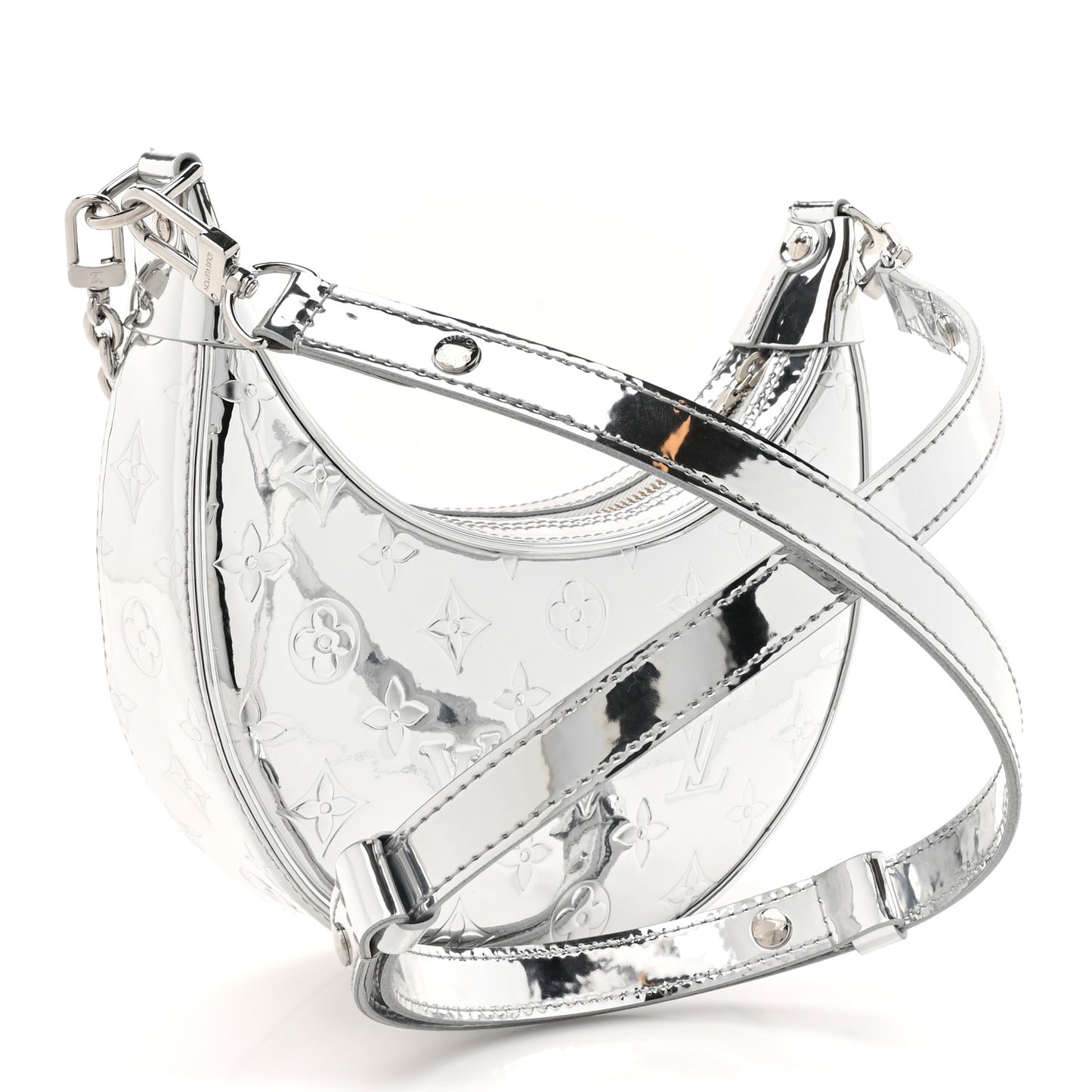 Monogram Miroir Loop PM Silver