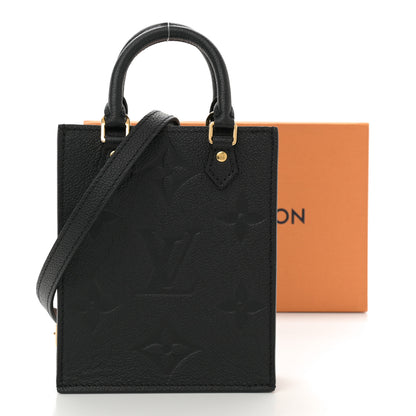 Louis Vuitton Empreinte Monogram Giant Petit Sac Plat Black 10 of 10