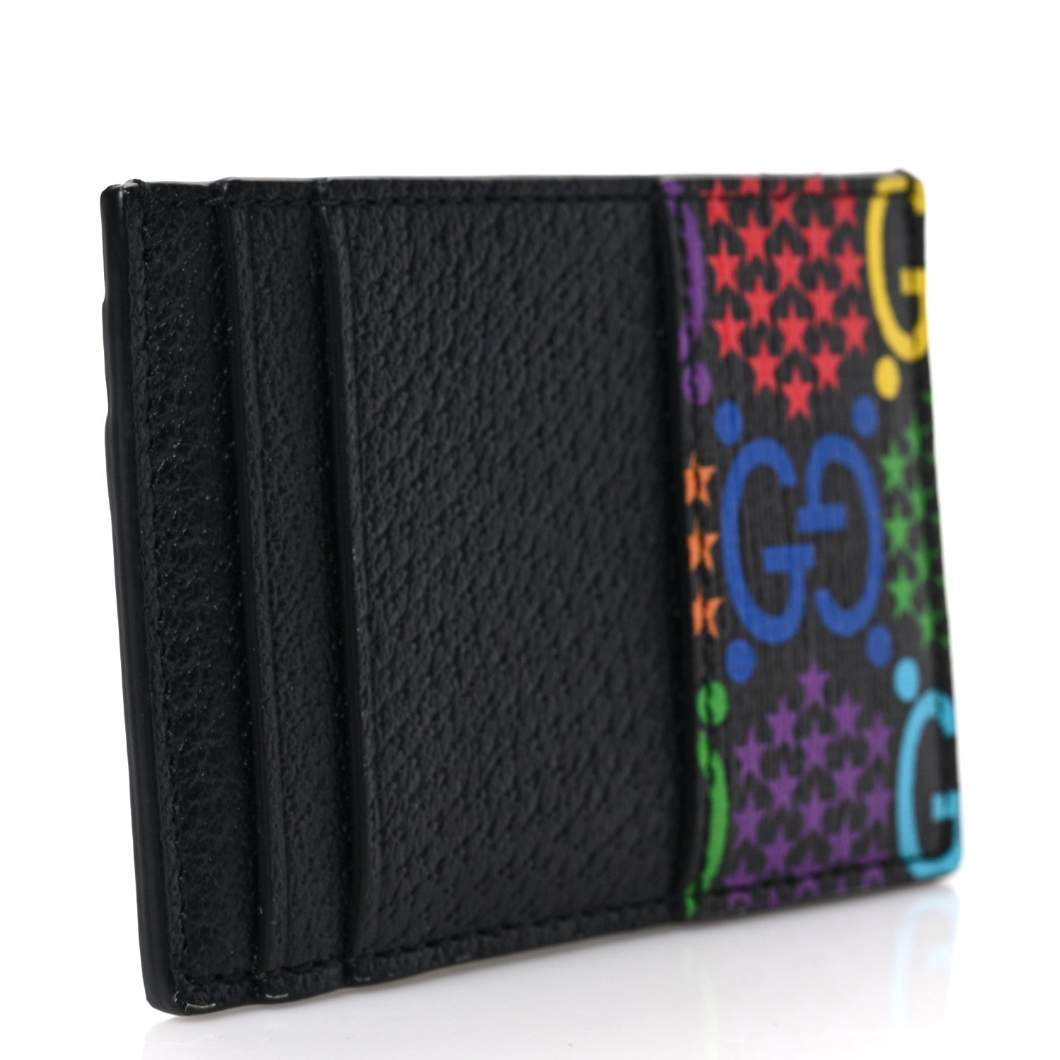 Gucci GG Supreme Monogram Psychedelic Card Holder Black 2 of 5
