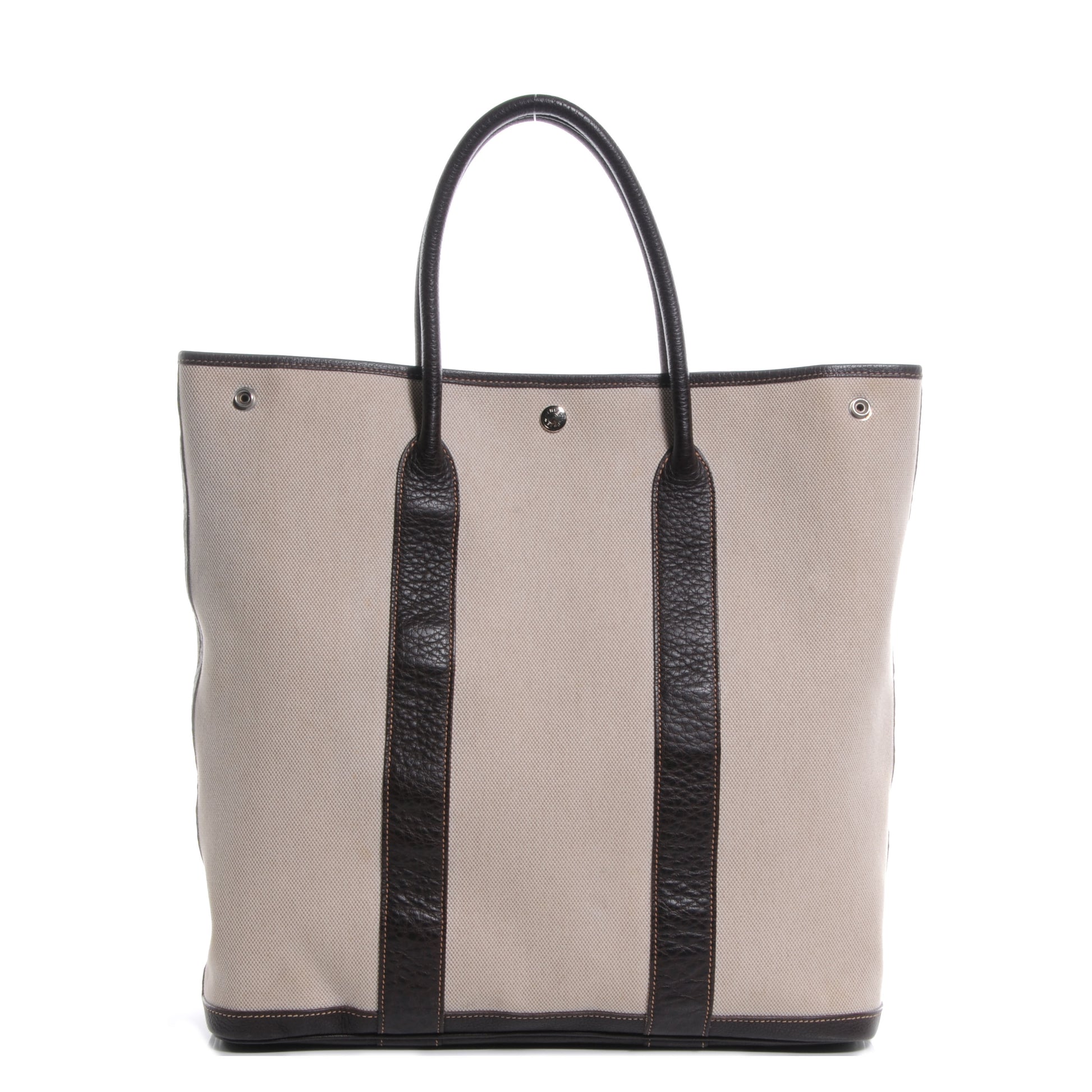 Hermes Toile Leather Garden File MM Ebene 1 of 7