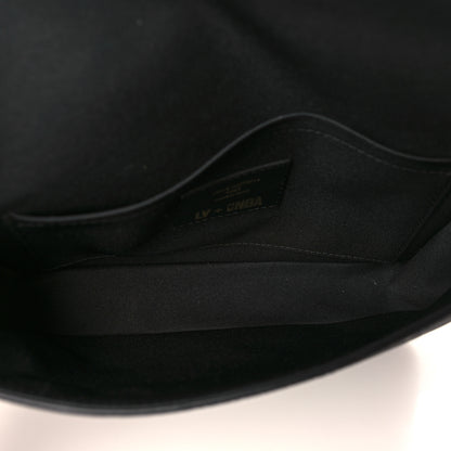 Louis Vuitton x NBA Grained Calfskin Monogram Studio Messenger Black 5 of 8