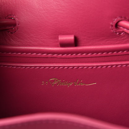 3.1 Phillip Lim 3.1 Smooth Calfskin Mini Soleil Bucket Bag Bougainvillea 6 of 8