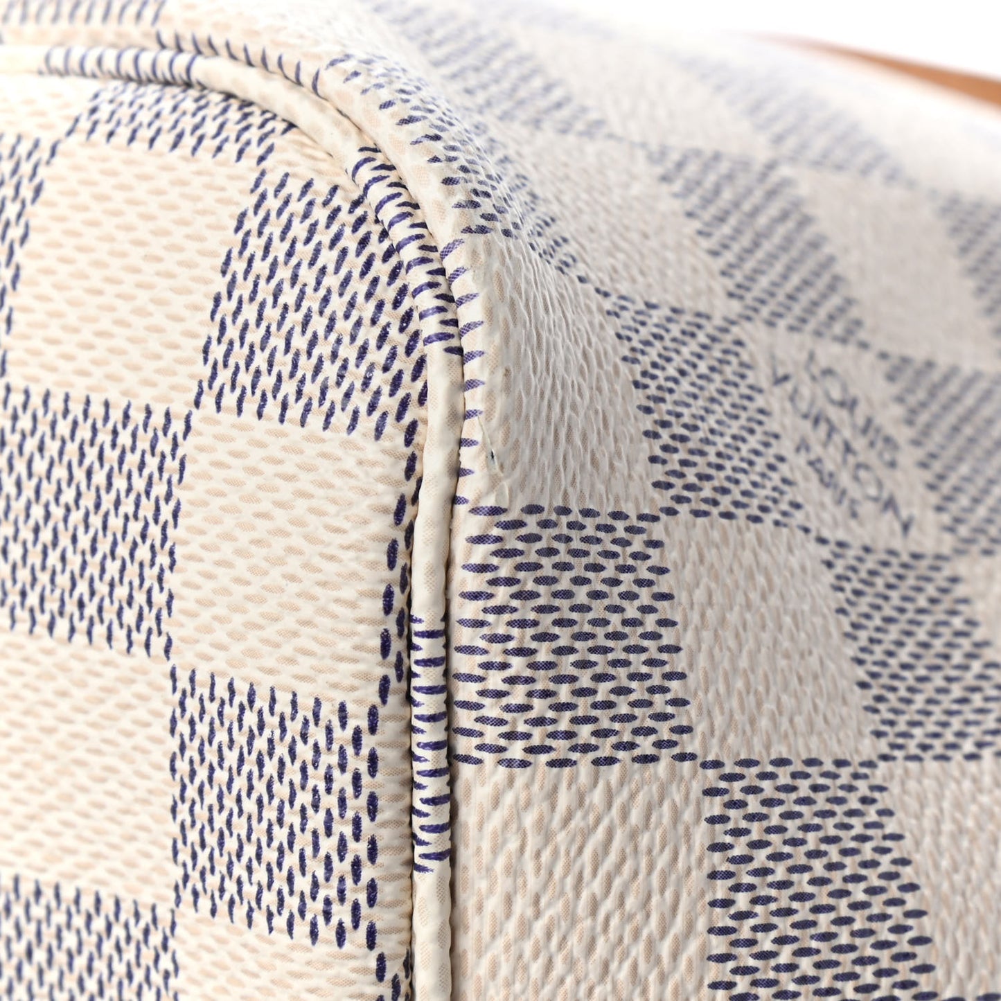 Damier Azur Neo Neverfull MM Rose Ballerine