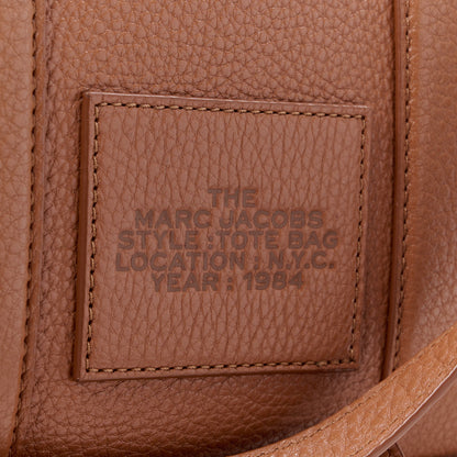 Marc Jacobs Grained Calfskin Mini The Tote Bag Argan Oil 9 of 13
