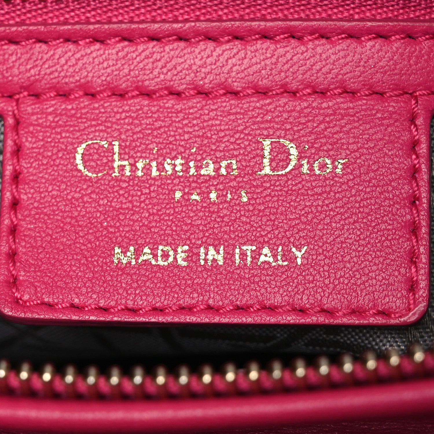 Christian Dior Lambskin Cannage Large Lady Dior Pink 7 of 20