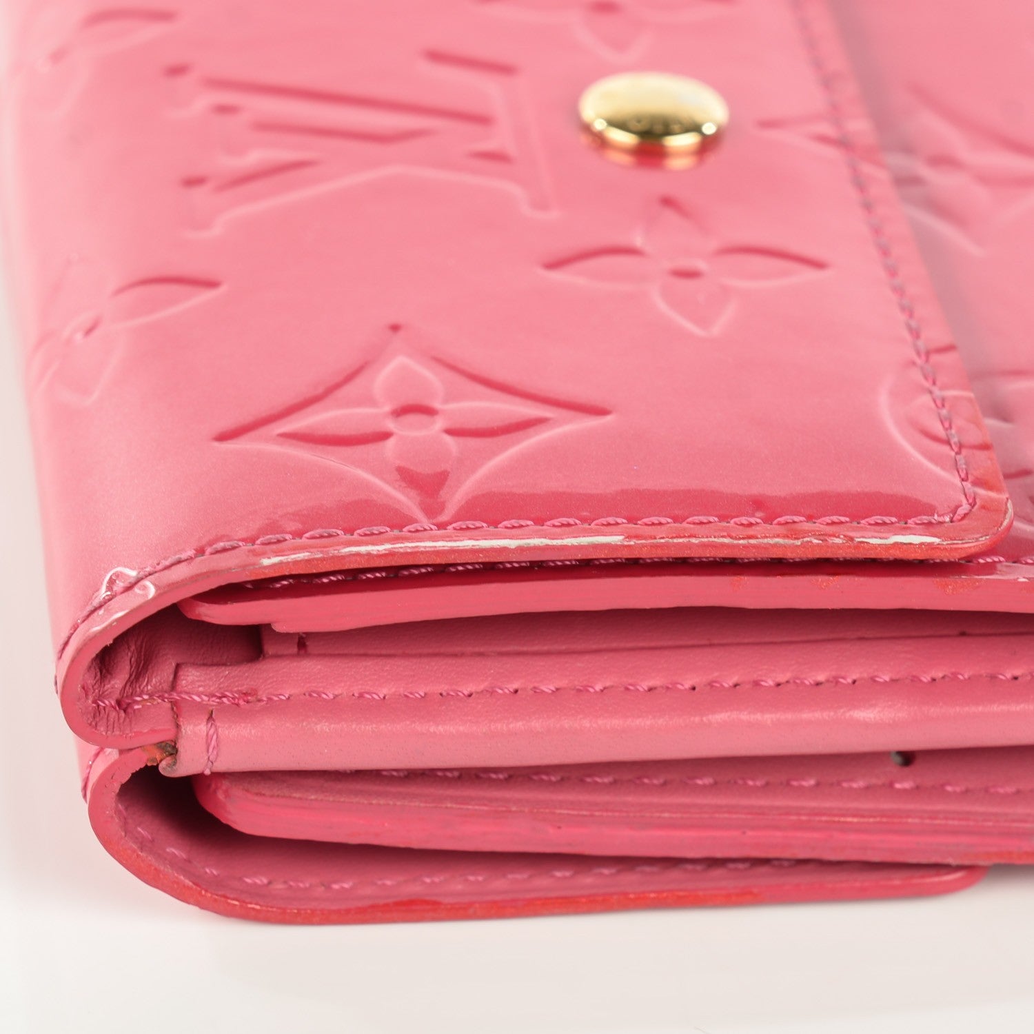 Louis Vuitton Vernis Elise Wallet Framboise 11 of 11