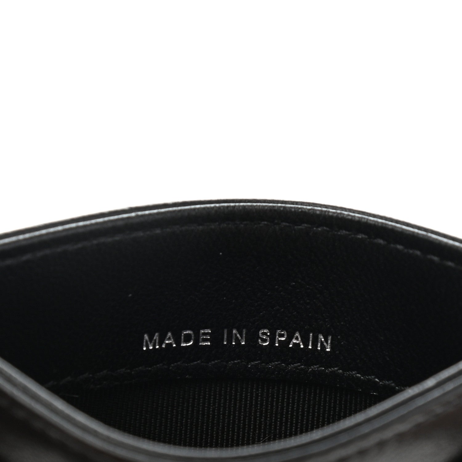 Chanel Lambskin Quilted Card Holder So Black 7 of 9