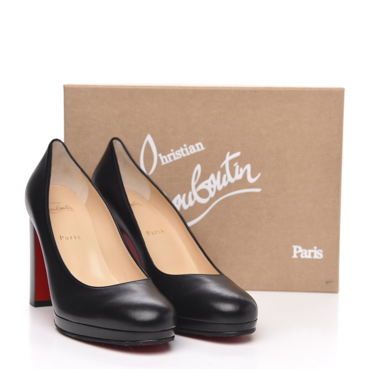Nappa Kabetts 100 Pumps 40.5 Black Lucido
