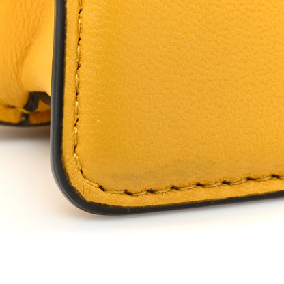 Fendi Shiny Nappa Nano Peekaboo Maxi Handle Satchel Mimosa 12 of 12