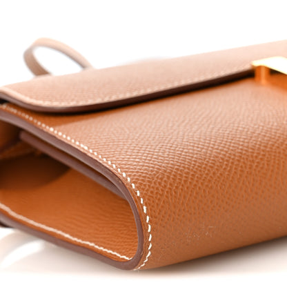 Hermes Epsom Constance Long Wallet To Go Gold 9 of 10