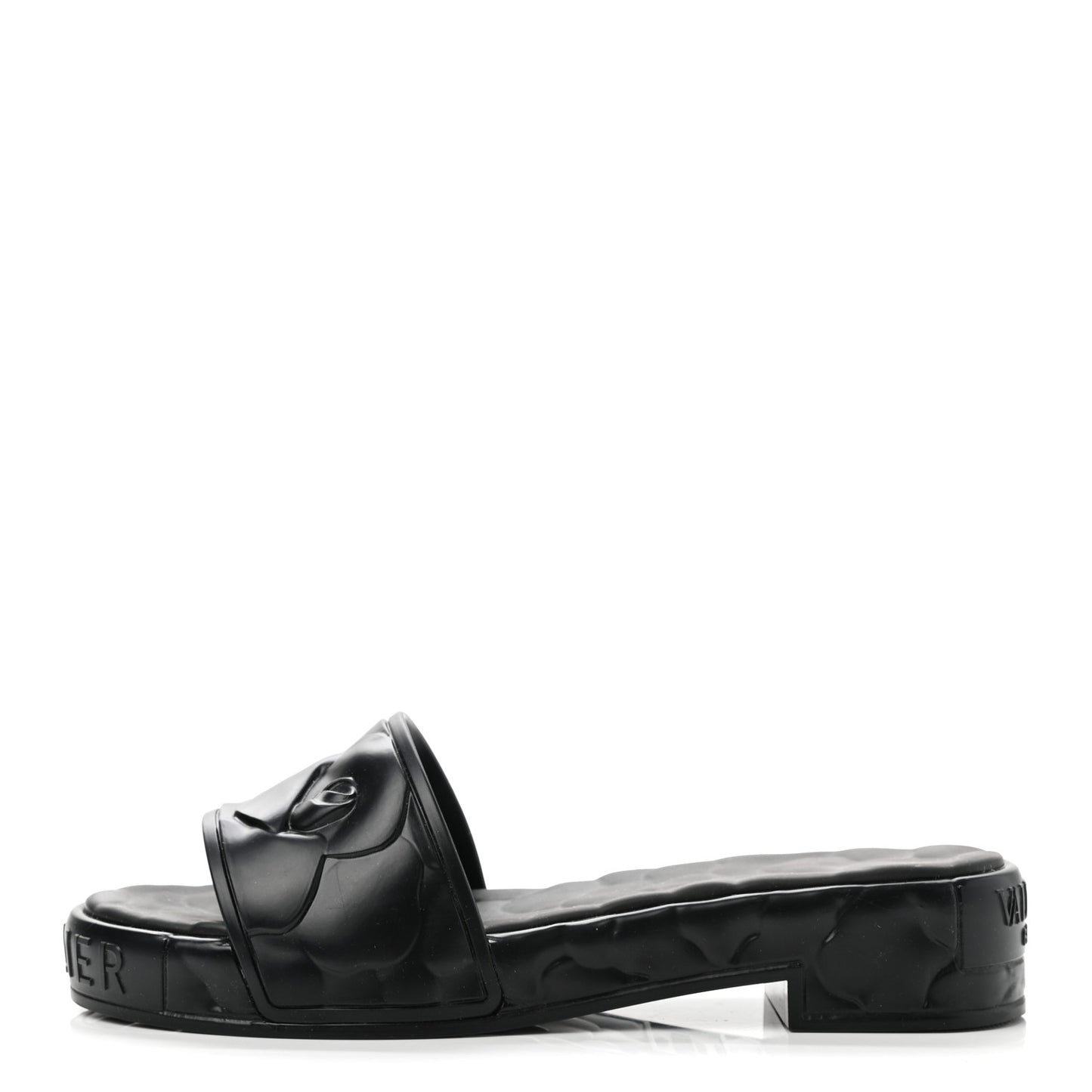 Rubber Atelier 03 Rose Edition 25/40mm Platform Slide Sandals 39 Black