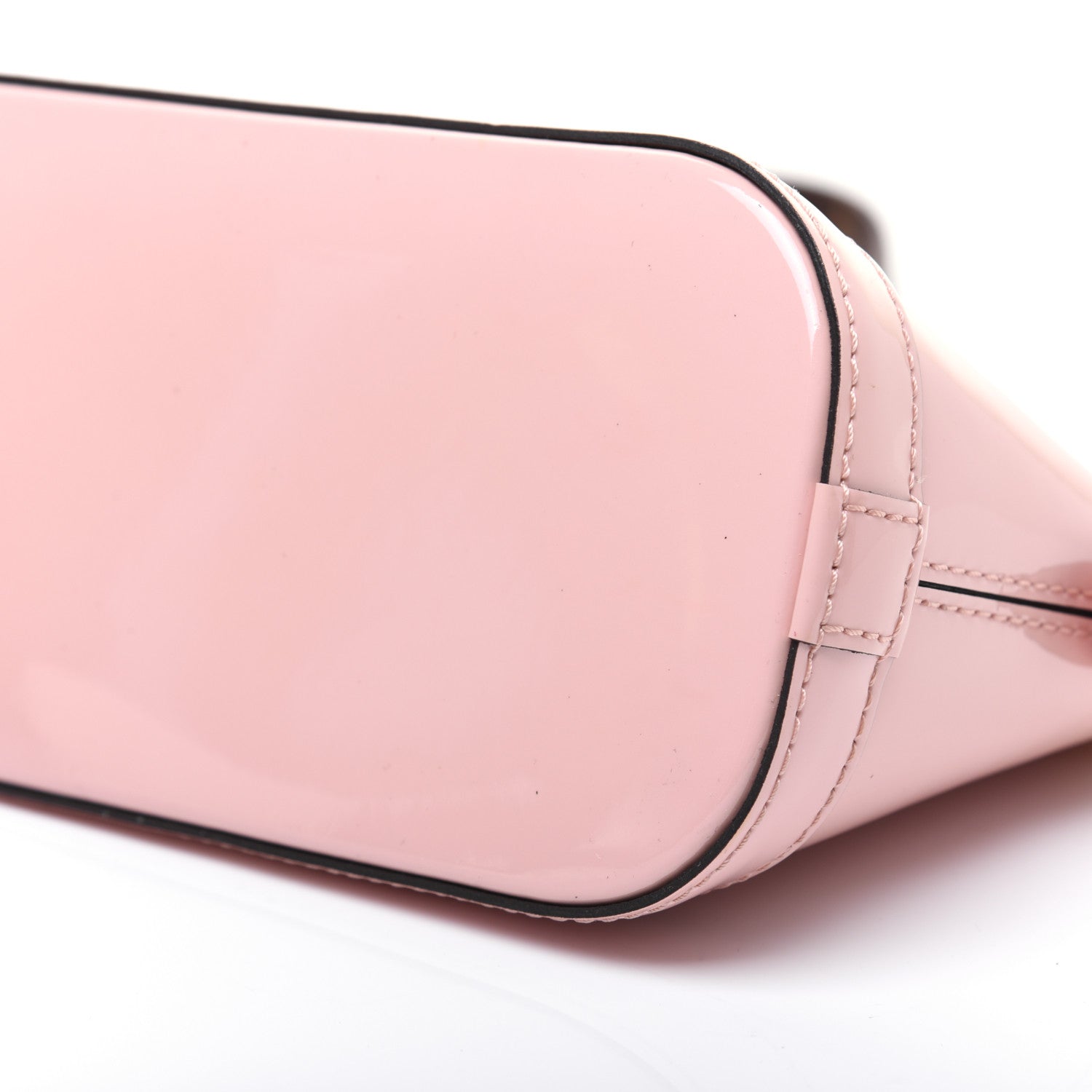 Louis Vuitton Vernis Monogram Alma Mini Rose Ballerine 7 of 21