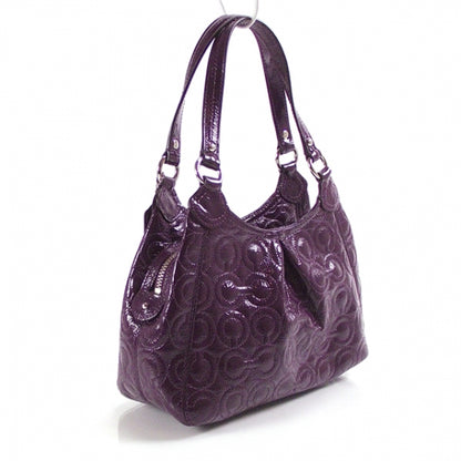 FASHIONPHILE COACHPatentEmbossedGramercyPurple22458 3 of 8