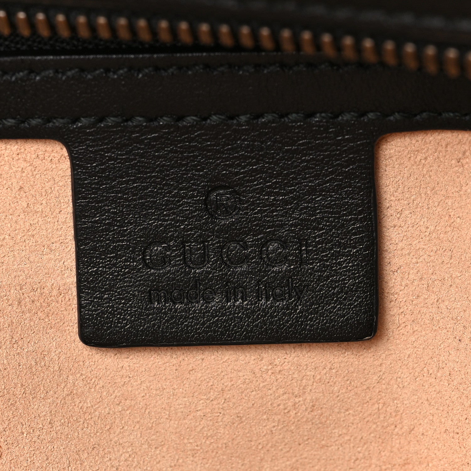 Gucci Calfskin Matelasse Sylvie Web Small GG Marmont Top Handle Shoulder Bag Black 6 of 10