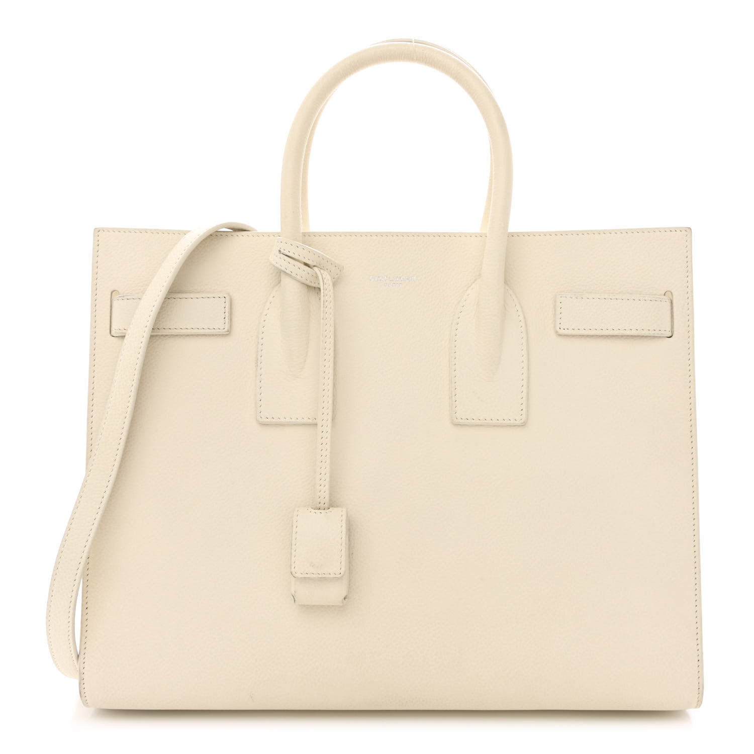 Saint Laurent Grain De Poudre Small Sac De Jour Crema Soft 1 of 16