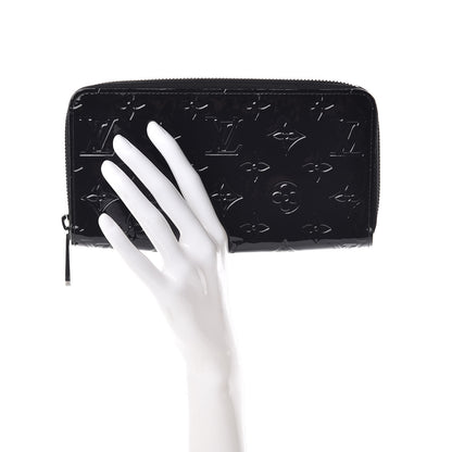Louis Vuitton Vernis Zippy Wallet Noir Magnetique 2 of 11