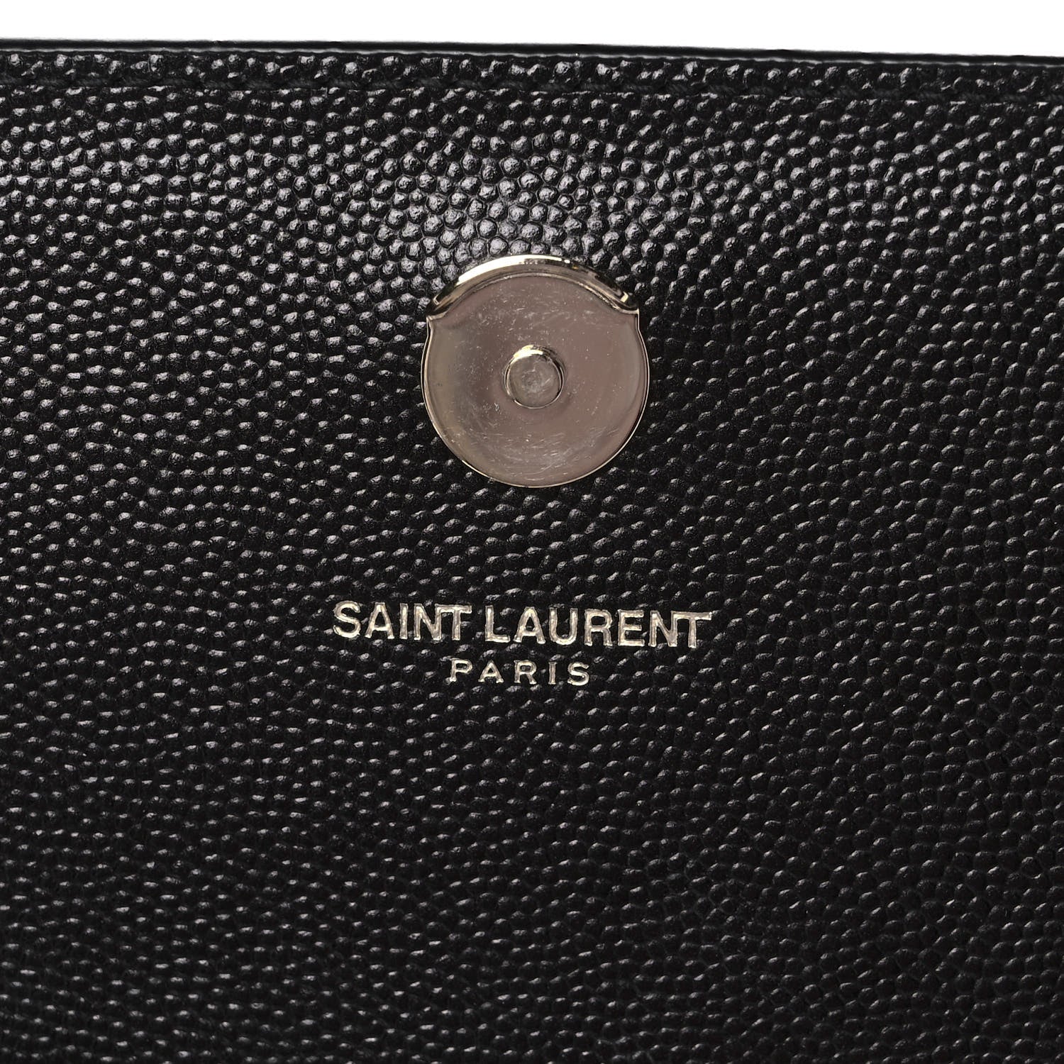 Saint Laurent Grain De Poudre Medium Classic Monogram Kate Satchel Black 6 of 11