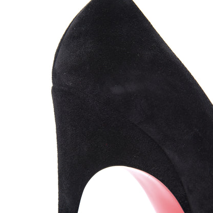 Christian Louboutin Veau Velours Alminette 100 Pumps 38.5 Black 8 of 9