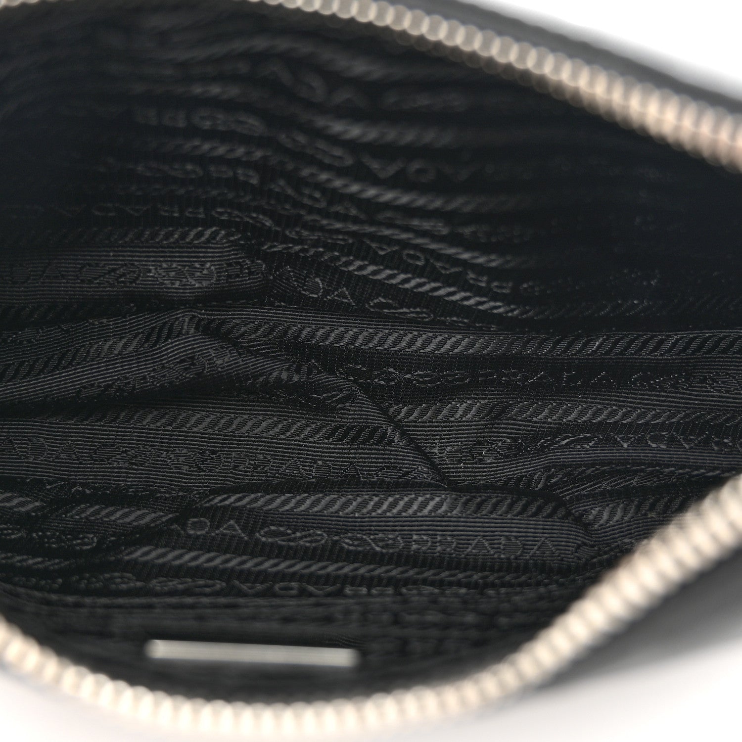 Prada Tessuto Nylon Saffiano Mini Re-Edition 2005 Bag Black 5 of 10